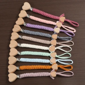 2Pcs Baby Soother Pacifier Clip