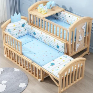 Newborn Solid Wood Crib