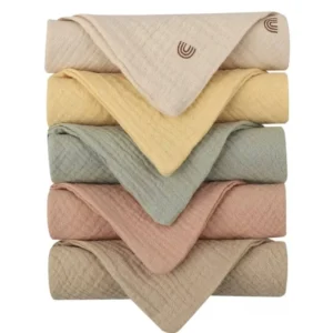 5PC Baby Muslin Towels